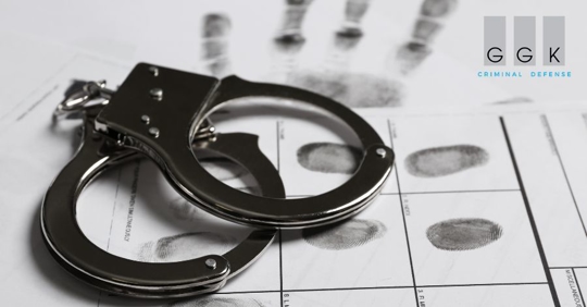 handcuffs and criminal record